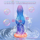 8.43in Monster Knot Silicone Soft Big Dildo Fantasy Odd Cock Love Toy