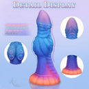 8.43in Monster Knot Silicone Soft Big Dildo Fantasy Odd Cock Love Toy