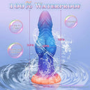 8.43in Monster Knot Silicone Soft Big Dildo Fantasy Odd Cock Love Toy