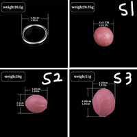 8.44in Realistic Skin Ovipositor Platinum Silicone Dildo Intimate Accessory