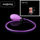 8.44in Realistic Skin Ovipositor Platinum Silicone Dildo Intimate Accessory