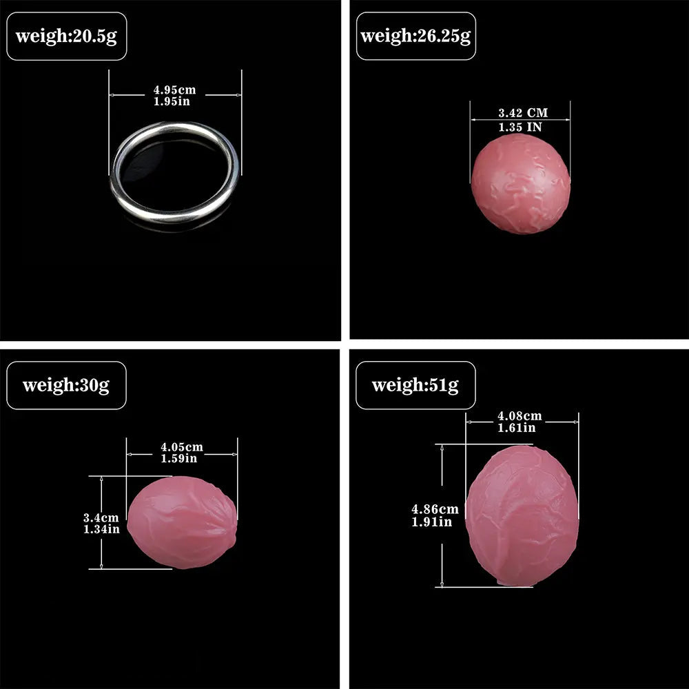 8.44in Realistic Skin Ovipositor Platinum Silicone Dildo Intimate Accessory