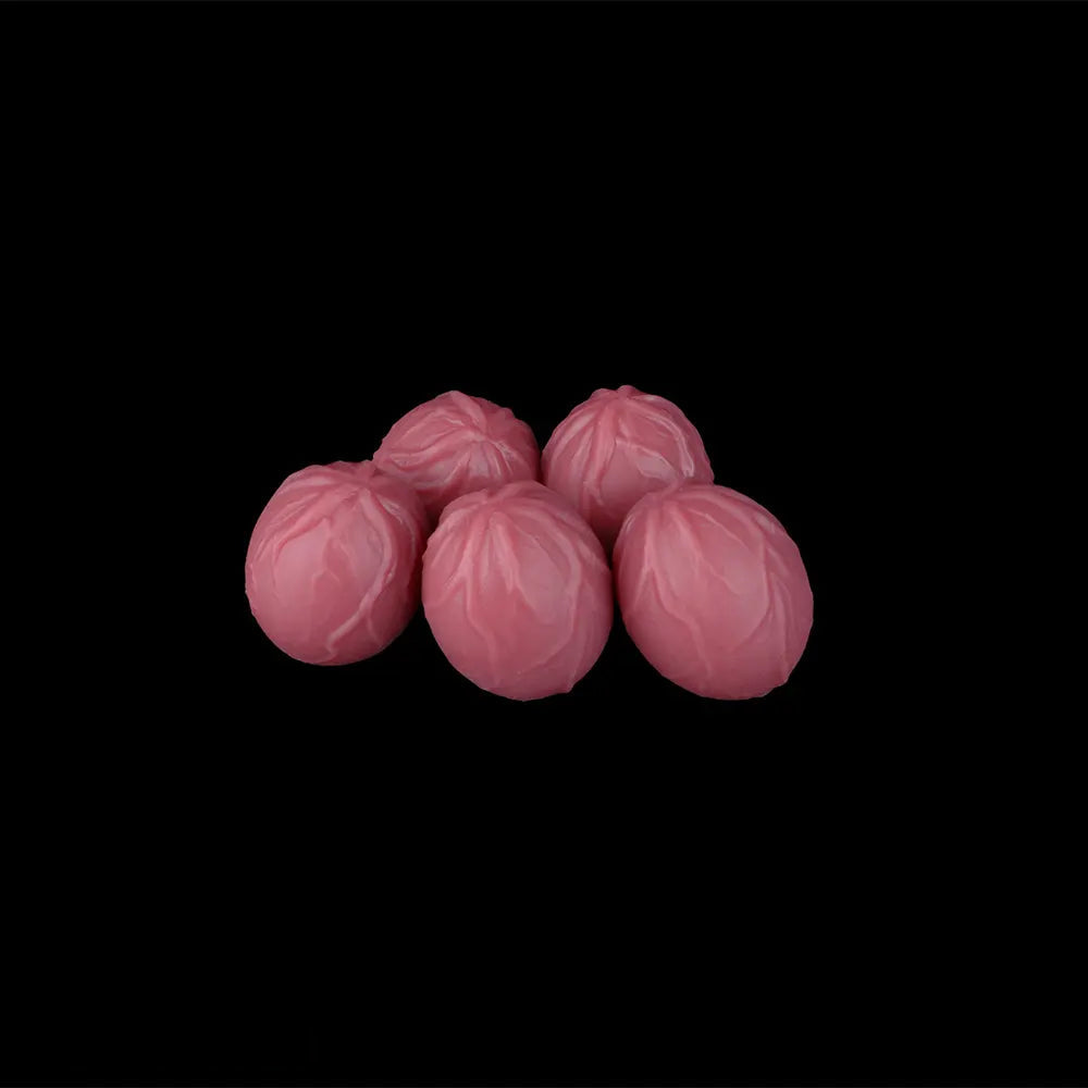 8.44in Realistic Skin Ovipositor Platinum Silicone Dildo Intimate Accessory