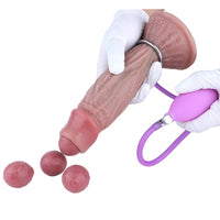 8.45in Ovipositor Platinum Silicone Dildo Soft Realistic Silicone Intimate Toy