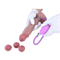 8.45in Ovipositor Platinum Silicone Dildo Soft Realistic Silicone Intimate Toy