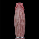 8.45in Ovipositor Platinum Silicone Dildo Soft Realistic Silicone Intimate Toy