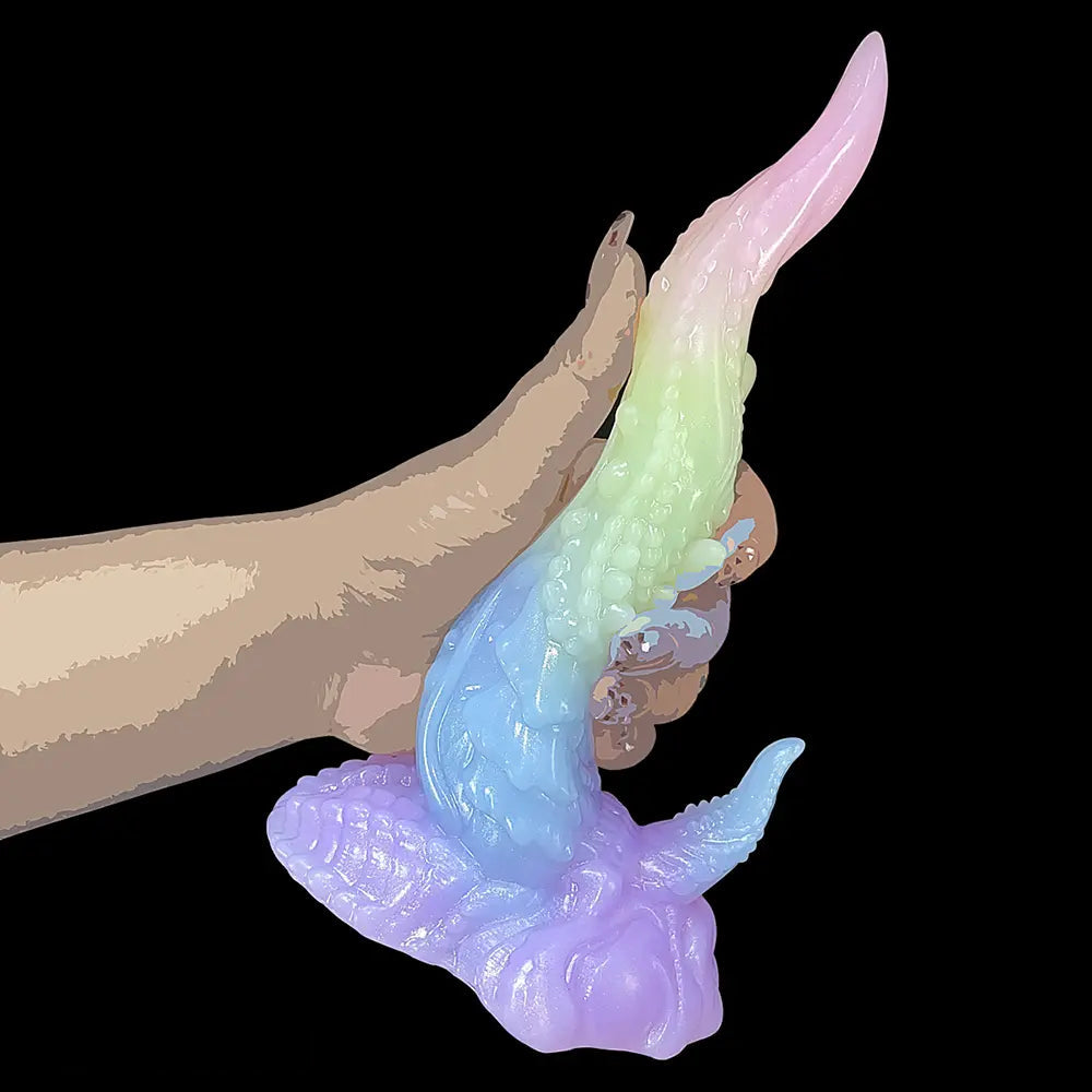 8.46in 9.25in Monster Fantasy Silicone Dildo Massage For Women Cock