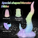 8.46in 9.25in Monster Fantasy Silicone Dildo Massage For Women Cock