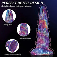 8.46in 9.25in Monster Fantasy Silicone Dildo Massage For Women Cock