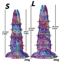 8.46in 9.25in Monster Fantasy Silicone Dildo Massage For Women Cock