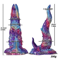 8.46in 9.25in Monster Fantasy Silicone Dildo Massage For Women Cock