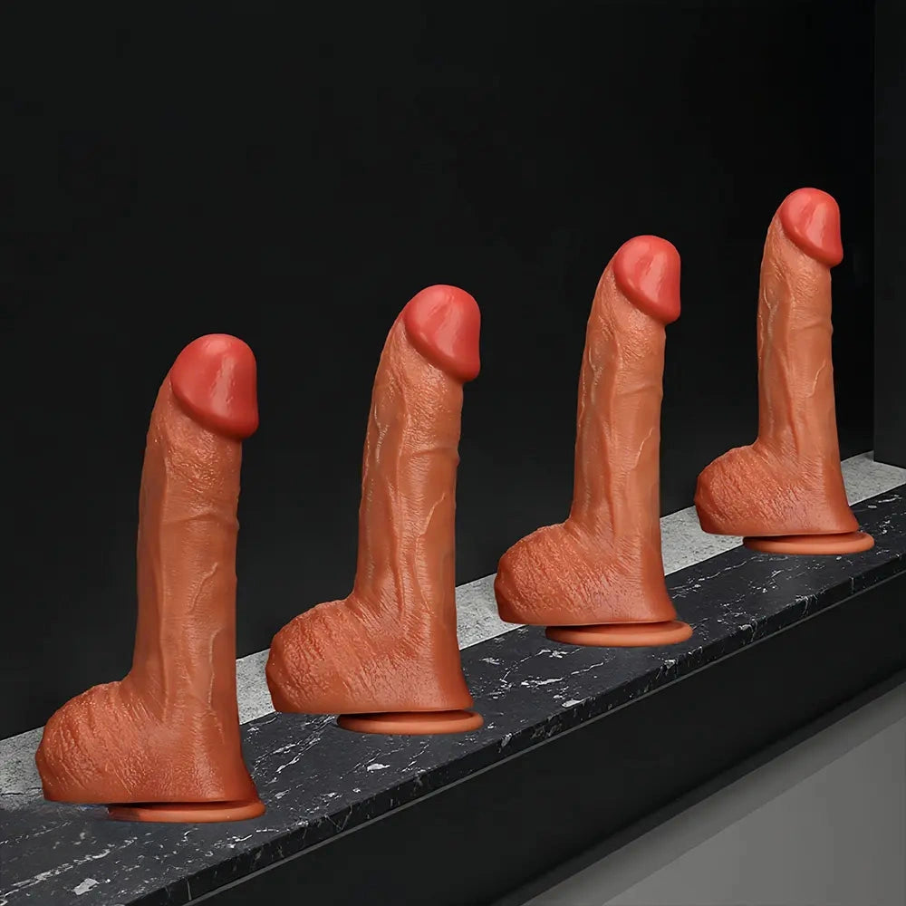 8.46in 9.44in 10.23in 11.22in Multiple Sizes Ultra-soft Large Silicone Dildo