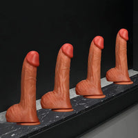 8.46in 9.44in 10.23in 11.22in Multiple Sizes Ultra-soft Large Silicone Dildo
