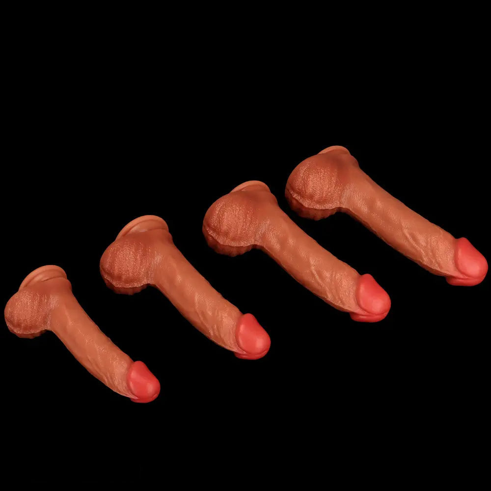 8.46in 9.44in 10.23in 11.22in Multiple Sizes Ultra-soft Large Silicone Dildo