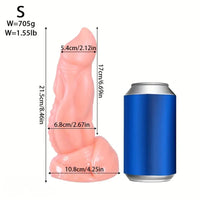 8.46in 9.64in 10.62in Monster Anal Thickened Dildo Sex Toy For Women Men