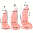 8.46in 9.64in 10.62in Monster Anal Thickened Dildo Sex Toy For Women Men