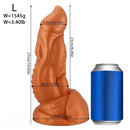 8.46in 9.64in 10.62in Thick Big Silicone Anal Plug Dildo Smooth Entry