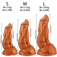 8.46in 9.64in 10.62in Thick Big Silicone Anal Plug Dildo Smooth Entry