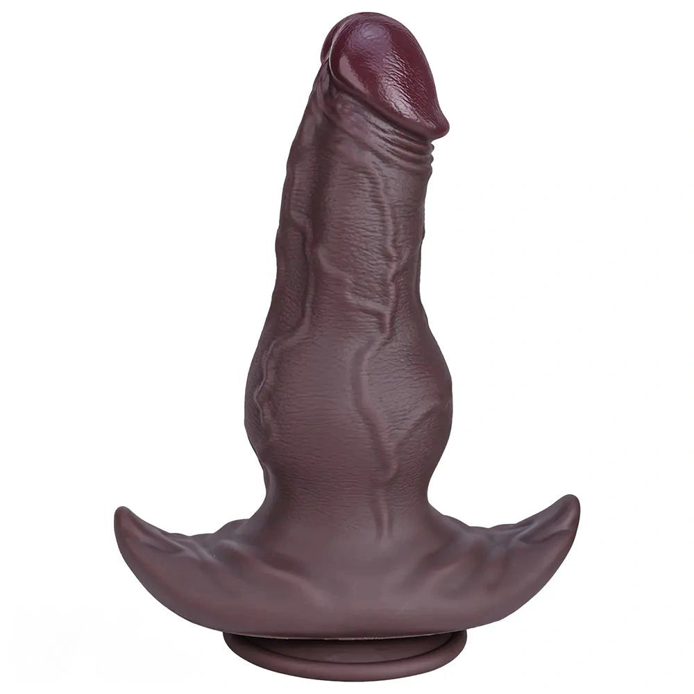 8.46in 9.64in 10.82in Liquid Silicone Big Dildo With Anchor Base Cock Toy