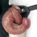 8.46in 9.84in 10.82in Strap on Curved Silicone Soft Big Dildo For Masturbation