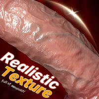8.46in 9.84in 10.82in Strap on Curved Silicone Soft Big Dildo For Masturbation