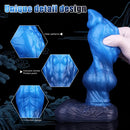 8.46in Animal Knot Double Density Silicone Soft Big Dildo For Women