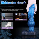 8.46in Animal Knot Double Density Silicone Soft Big Dildo For Women