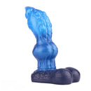 8.46in Animal Knot Double Density Silicone Soft Big Dildo For Women