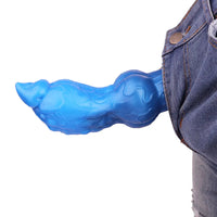 8.46in Animal Knot Double Density Silicone Soft Big Dildo For Women