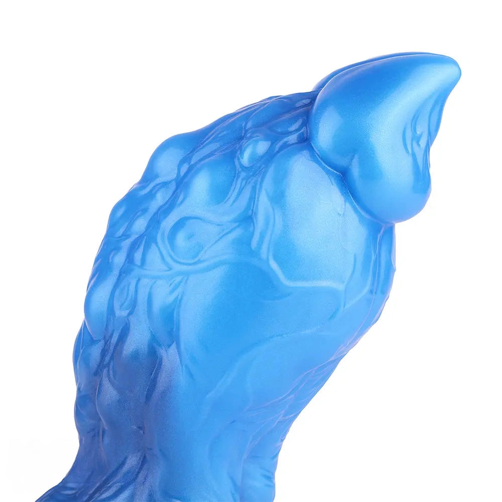 8.46in Animal Knot Double Density Silicone Soft Big Dildo For Women