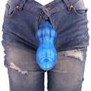 8.46in Animal Knot Double Density Silicone Soft Big Dildo For Women