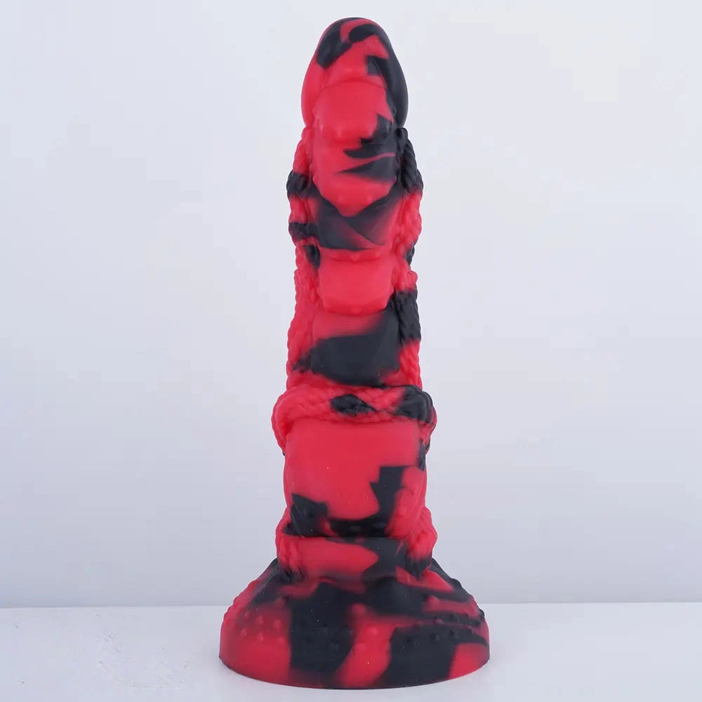 8.46in Big Fantasy Silicone Soft Dildo Sex Toy For Women Men Couples