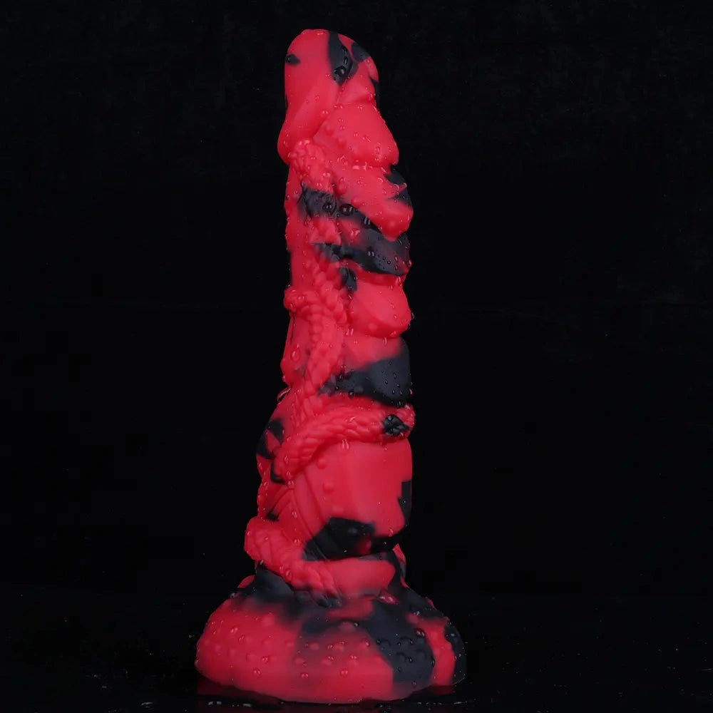 8.46in Big Fantasy Silicone Soft Dildo Sex Toy For Women Men Couples