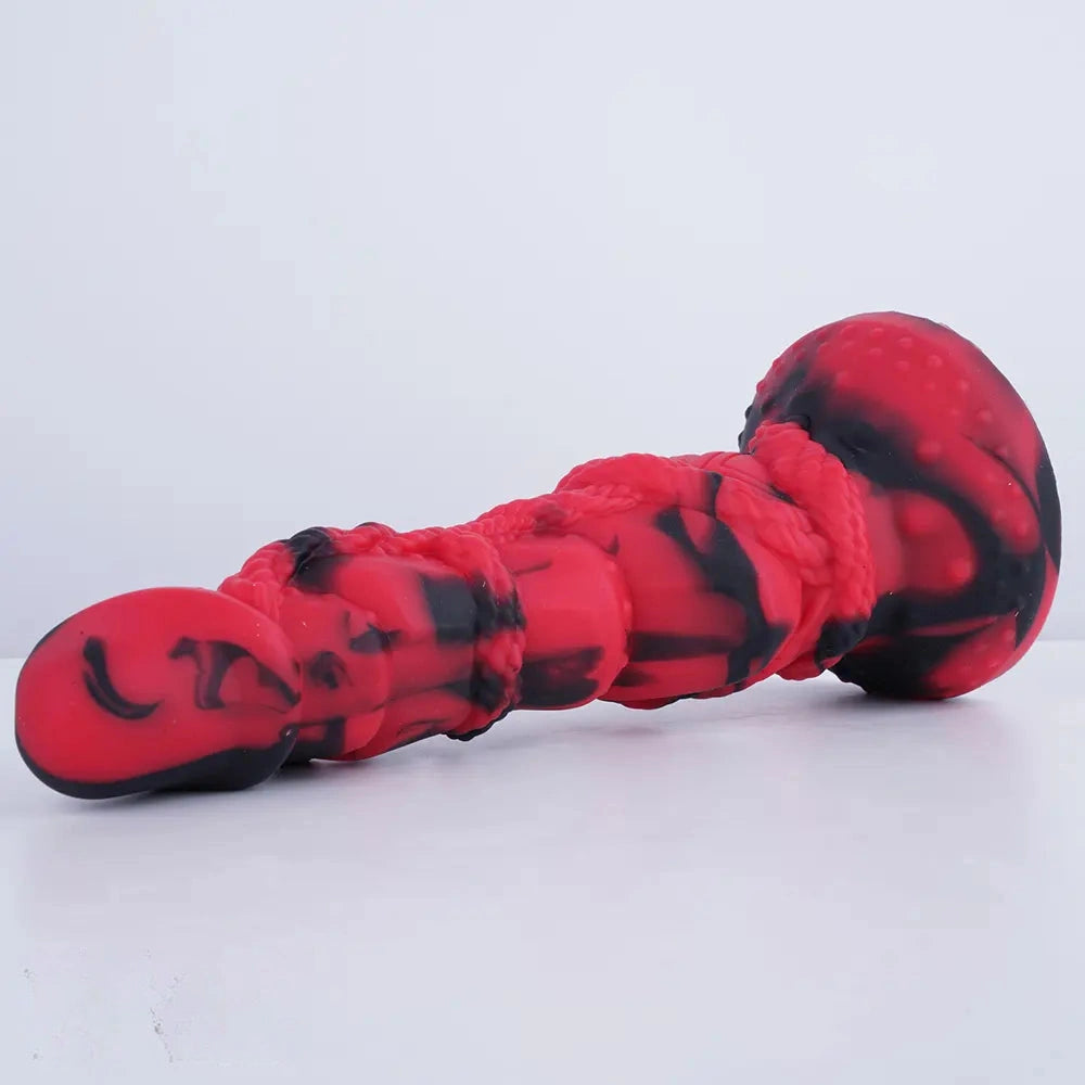 8.46in Big Fantasy Silicone Soft Dildo Sex Toy For Women Men Couples