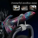 8.46in Bird Animal Thrusting Vibrating Dildo Heating Fantasy Vibrator