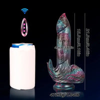 8.46in Bird Animal Thrusting Vibrating Dildo Heating Fantasy Vibrator