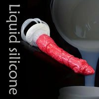 8.46in Body Safe Silicone Big Soft Dragon Dildo For Women Suction Cup