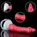 8.46in Body Safe Silicone Big Soft Dragon Dildo For Women Suction Cup