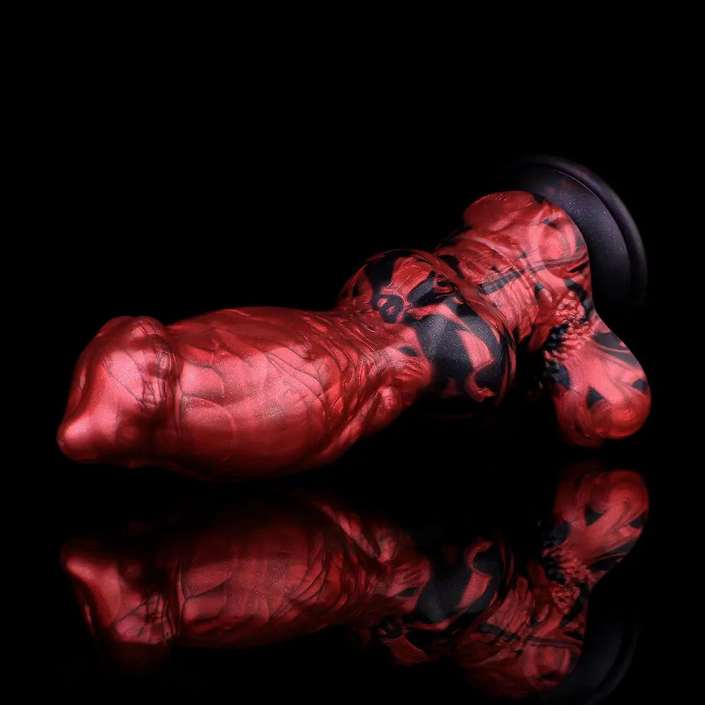 8.46in Dog Knot Super Realistic Texture Soft Deep Penetration Sex Toy