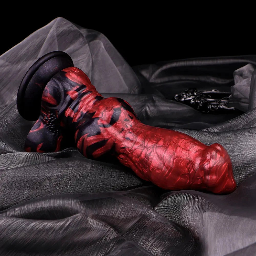 8.46in Dog Knot Super Realistic Texture Soft Deep Penetration Sex Toy