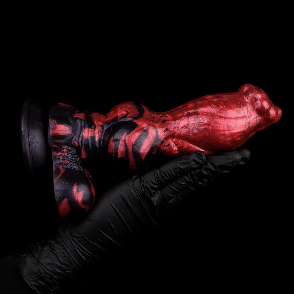 8.46in Dog Knot Super Realistic Texture Soft Deep Penetration Sex Toy
