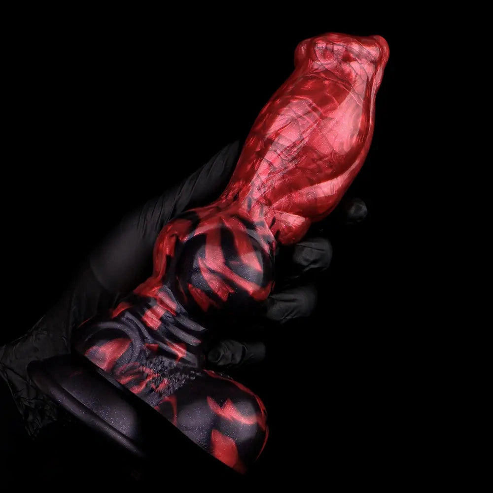 8.46in Dog Knot Super Realistic Texture Soft Deep Penetration Sex Toy