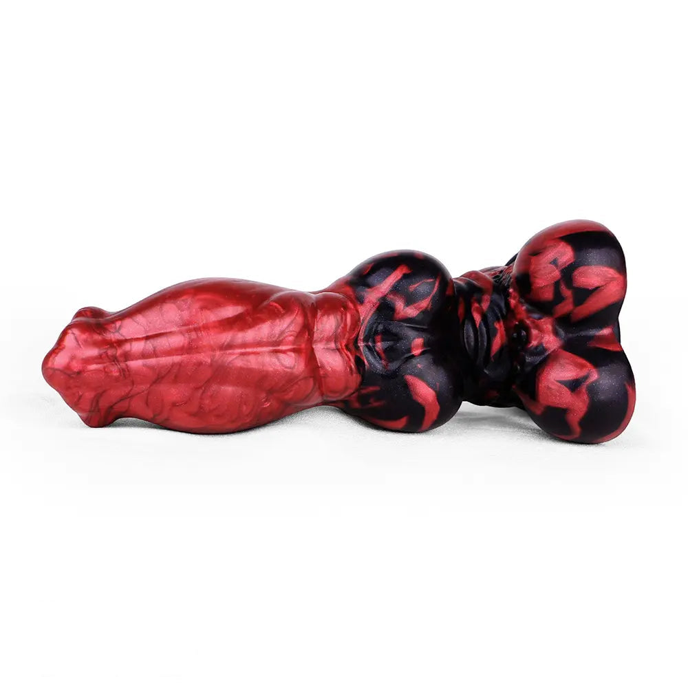 8.46in Dog Knot Super Realistic Texture Soft Deep Penetration Sex Toy