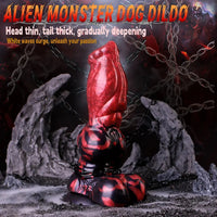 8.46in Dog Knot Super Realistic Texture Soft Deep Penetration Sex Toy