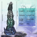 8.46in Dragon Monster Creature Silicone Soft Easy Entry Large Dildo