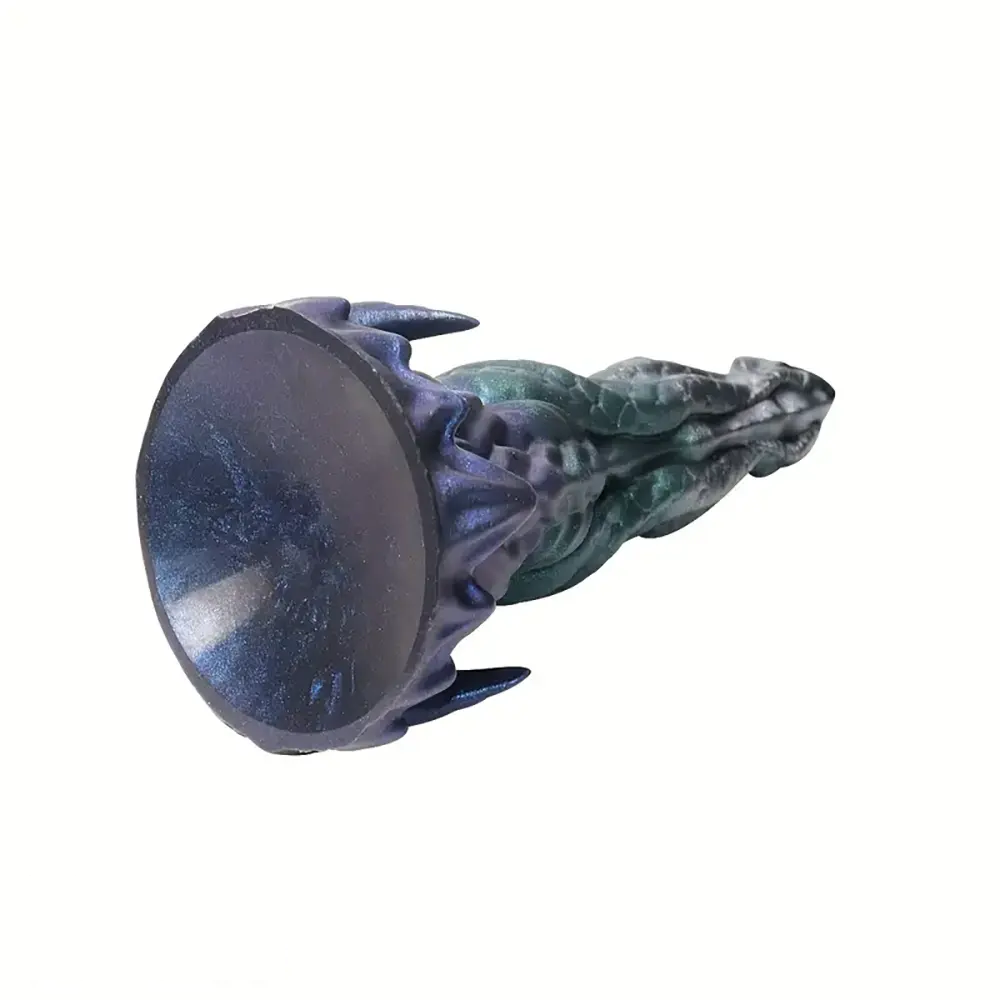 8.46in Dragon Monster Creature Silicone Soft Easy Entry Large Dildo
