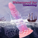 8.46in Fantasy Luminous Monster Silicone Soft Dildo Anal Opener