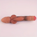 8.46in Fantasy Realistic Big Silicone Soft Dildo With Large Knots Veins