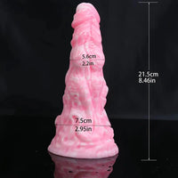 8.46in Fantasy Thick Big Silicone Dildo Stimulating Tool For Intimate Moments