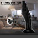 8.46in Finger Fist Dildo With Powerful Sucker For Anus Sex